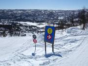 Slope signage