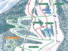 Trail map Ontake Ropeway