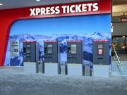 Ticket point at the valley station