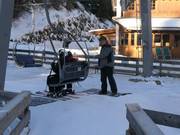 Assistance when boarding the chairlift