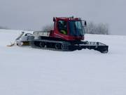 The snow groomer in Salzwinkel