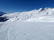 View over the Belalp ski area towards Schönbiel