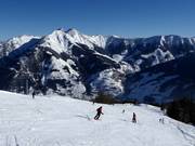 Start of the Waldalm-Kreuzboden slope