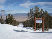 View into the Nevada desert