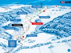 Trail map Košútka – Hriňová