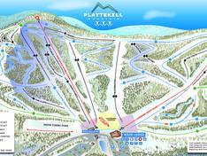 Trail map Plattekill