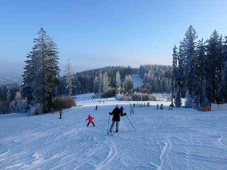 Southeast Czech Republic (Jihozápad): size of the ski resorts – Size Lipno