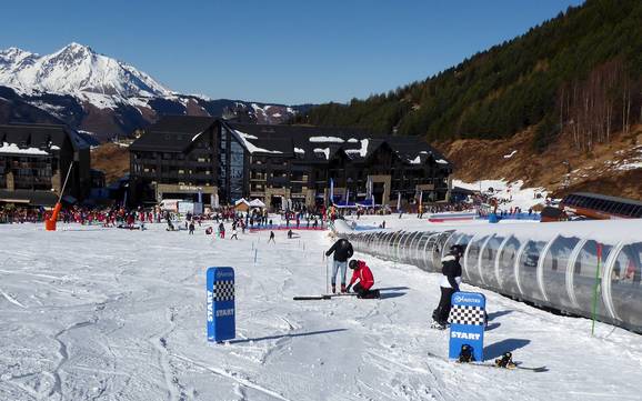 Family ski resorts Haute-Garonne – Families and children Peyragudes