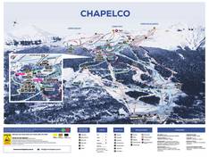 Trail map Chapelco