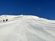 Difficult slope from the Hohe Salve