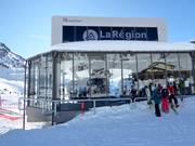 Orelle - 10pers. Gondola lift (monocable circulating ropeway)