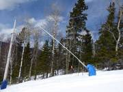 Snow-production lance in the ski resort of Le Mont Grand-Fonds