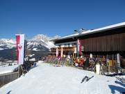 Mountain hut tip Höllenauer Kreuz
