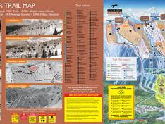 Trail map Kicking Horse – Golden