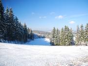 Entry into the lower slope