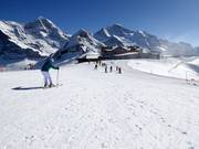 Easy connecting slope Männlichen