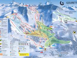 Ski resort Gourette (Eaux Bonnes)