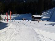 Cross-country ski trails at Monte Pana