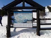 Slope map at the valley station