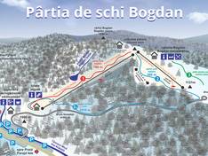 Trail map Bogdán