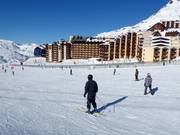 Val Thorens offers ideal opportunities for beginners