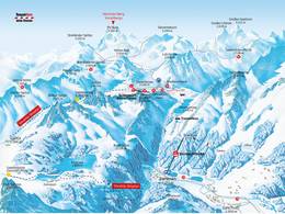 Trail map Silvretta Bielerhöhe – Partenen