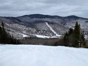 Difficult slope Jaques Cartier