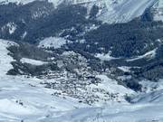 View from the Hörnli towards Inner-Arosa