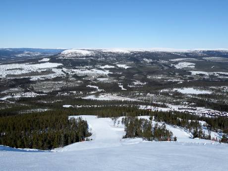 Ski resorts for advanced skiers and freeriding Central Sweden – Advanced skiers, freeriders Stöten