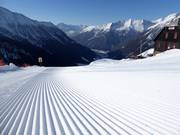 First-class slope grooming at Ankogel