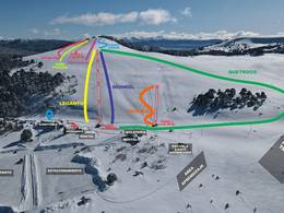 Ski resort Batea Mahuida