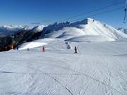 Children in the panoramic lift