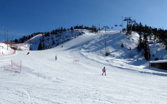 Skiing in Ruka Valley