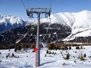 Ski route "Down Under" at Gaisloch