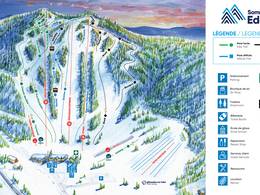 Ski resort Sommet Edelweiss