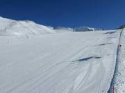 Perfectly groomed slopes