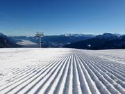 Very good slope grooming at Rangger Köpfl