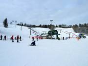 View over the small ski resort Snow Valley