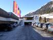Stubai Alps: access to ski resorts and parking at ski resorts – Access, Parking Racines-Giovo (Ratschings-Jaufen)/Malga Calice (Kalcheralm)