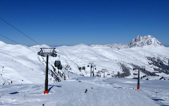 Skiing in the Salzachtal