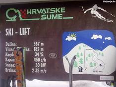 Trail map Rudnik Tršće
