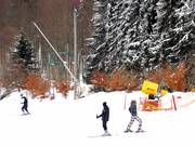 With 85% of its area covered by artificial snow, it is a top destination in the Sauerland.