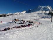 The practice area at the Cabri chairlift