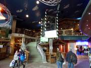 Access to the restaurant area