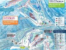 Trail map Sapporo Teine