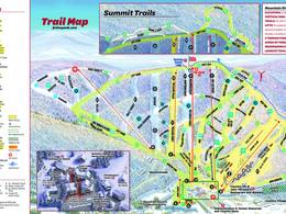 Trail map Jiminy Peak