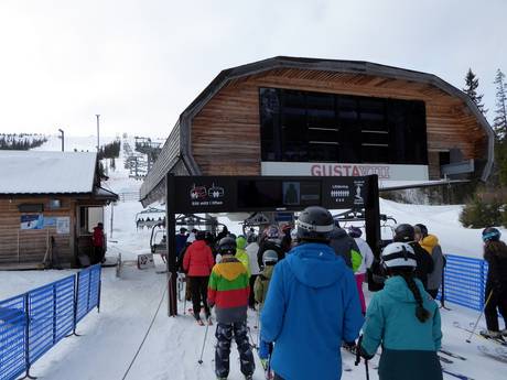 Ski lifts Scandinavian Mountains (Scandes) – Ski lifts Lindvallen/Högfjället (Sälen)