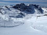 Difficult slope Erika at Laubersgrat
