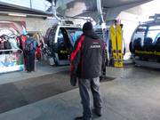 The staff is present at the entrance.