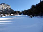 The easy ski slope in Bad Häring